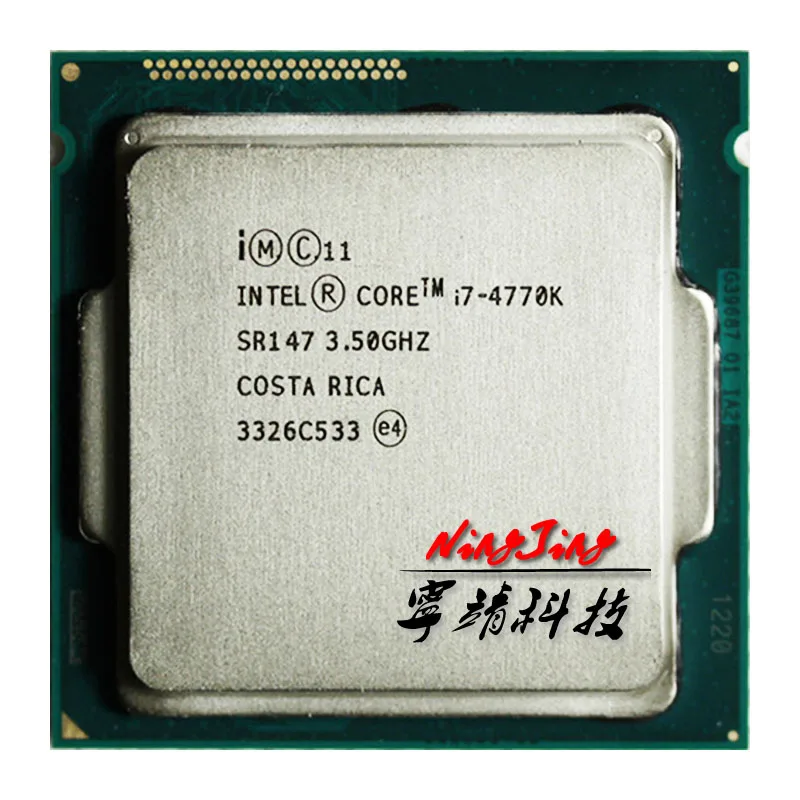 Intel Core i7-4770K i7 4770K i7 4770 K 3.5 GHz Quad-Core Kaheksa-Lõng CPU Protsessor 84W LGA-1150