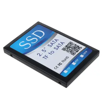 4 Micro SD SATA 2.5 Tolli Omatehtud TF SATA SSD Solid State Drive Grupp RAID Adapter Converter Kaart