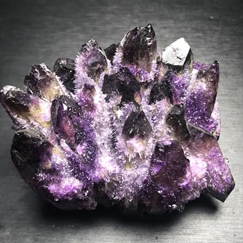 HOT Müük Uudsus Loodusliku Kvartsi Kristall, Lilla kummitus Klastri VUG Mineraal-Näidis Tervendav