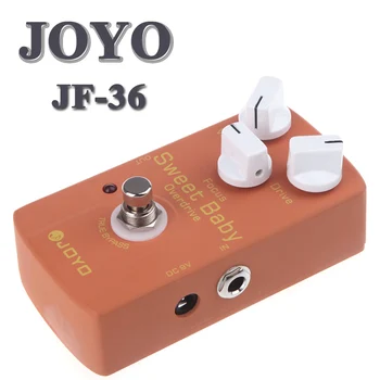 JOYO JF-36 Sweet Baby True Bypass Madala saada Overdrive Pedaali Kitarr Mõju Elektri Kitarri Pedaal