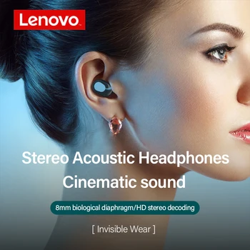 Lenovo Originaal XT91 Traadita Bluetooth-Kõrvaklapid AI Kontrolli Gaming Headset Stereo, bass Koos Mic Müra Vähendamise TWS Kõrvaklapid