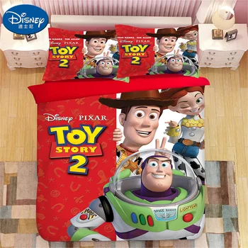 Mänguasja Lugu Voodipesu Komplekt Woody Buzz Lightyear Tekk Katab Padjapüürid Toy Story, lapsed, Peace Trööstija Voodipesu Komplekti voodipesu