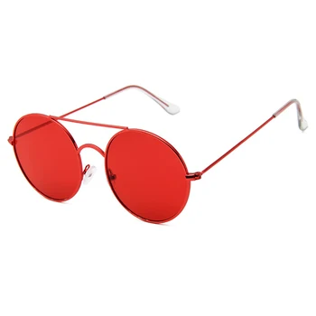 Psacss UUS Ring Päikeseprillid Naistele Retro Brändi Disainer Kõrge Kvaliteediga Naiste Vintage Päikese Prillid on metallraamiga oculos UV400