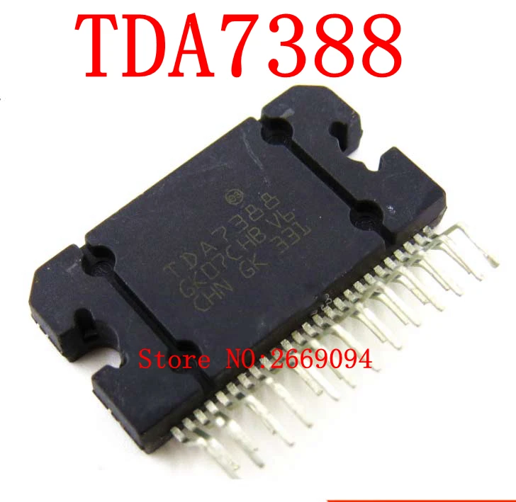 10tk /20pcs /50tk tasuta kohaletoimetamine TDA7388 TDA7388A Auto audio võimendi kiip ZIP-25
