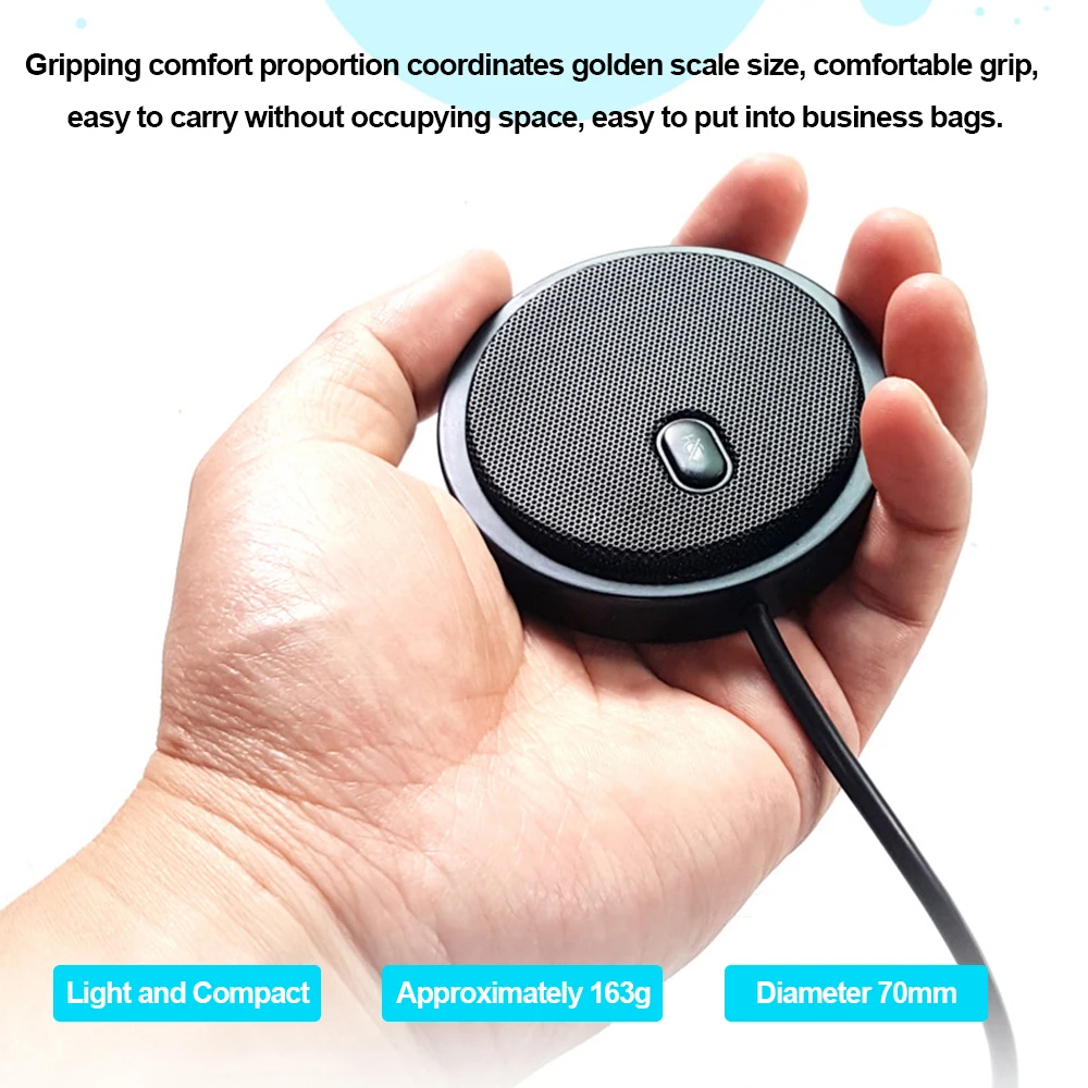 USB-Omni-directional Kondensaator Mikrofon UM02 Mic Kohtumine Äri Konverents Desktop Voice Chat Video Mängud, Live Saade