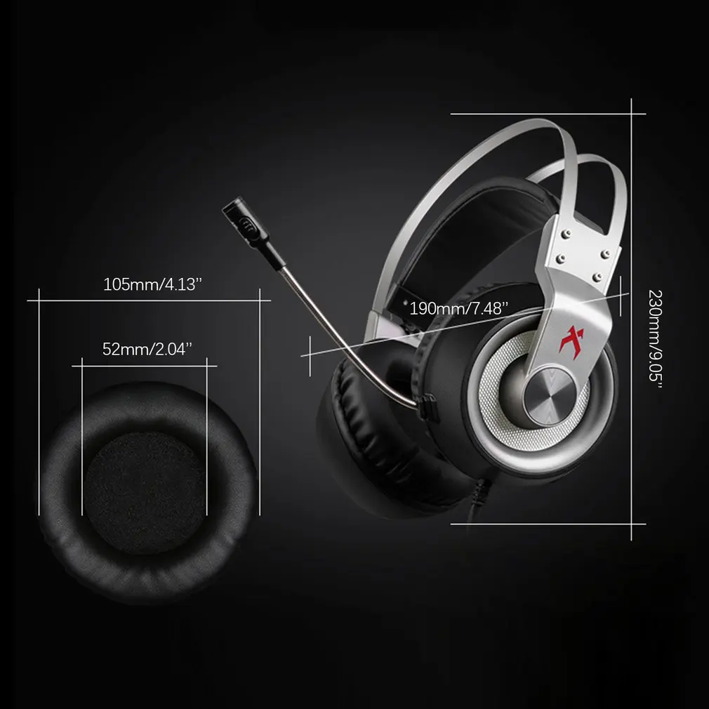 K1D Gaming Headset Ühe 3,5 mm Liides Muusika Mäng Peakomplekt