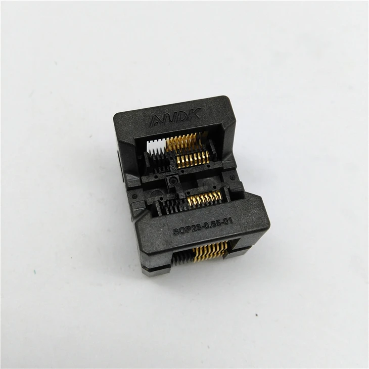 SSOP16 TSSOP16 Põletada Pesa Pigi 0.65 mm IC Keha Laius 4.4 mm 173mil Flash Test Pistikupesa Adapter Connector