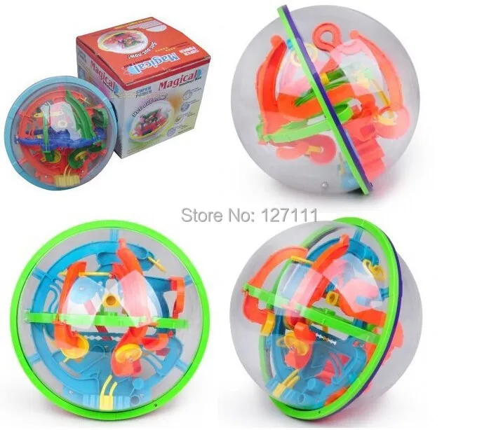 3D Sokkelosta Palli 100 Suletud Tasandil Mõistus Palli Laste Haridus Mänguasjad Orbiidil Mäng brinquedos educativos lapsed mänguasjad