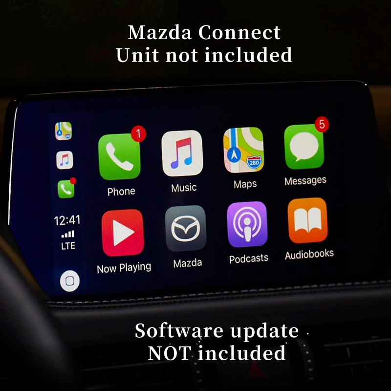 USB-adapter Apple CarPlay Android Auto Mazda 3 Mazda 6 On Mazda 2 Mazda CX30 CX5 CX8 CX9 MX5 Mazda CX-30 CX-5 CX-9 MX-5
