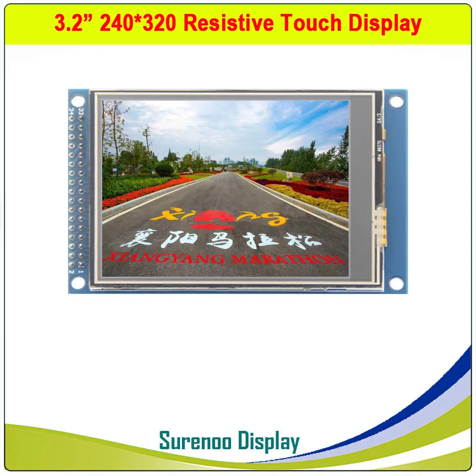 3.2 tolline 240*320 TFT LCD Moodul Ekraan koos puutepaneeli Juhtida IC ILI9341 XPT2046 PCB Adpater Paralleelselt Liides