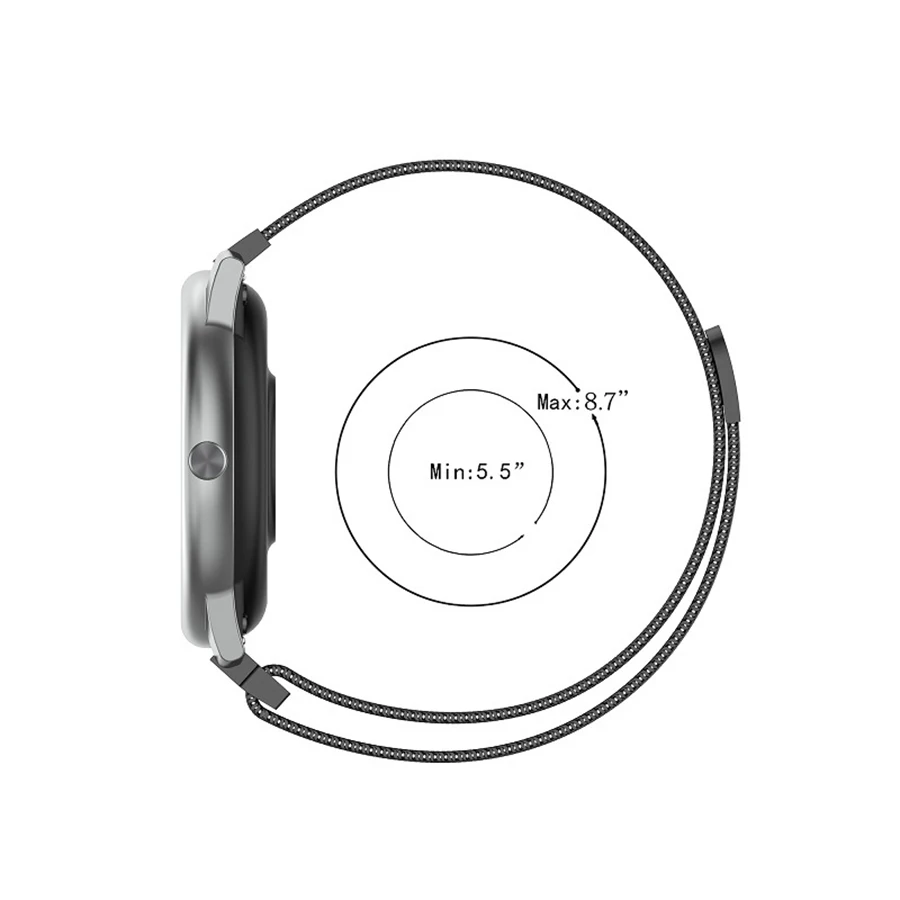 Magnet Pannal Silma Vaadata Bänd Xiaomi LS05 Metall Roostevabast Terasest Watchband Käevõru Rihma Haylou Päikese LS05 Tarvikud