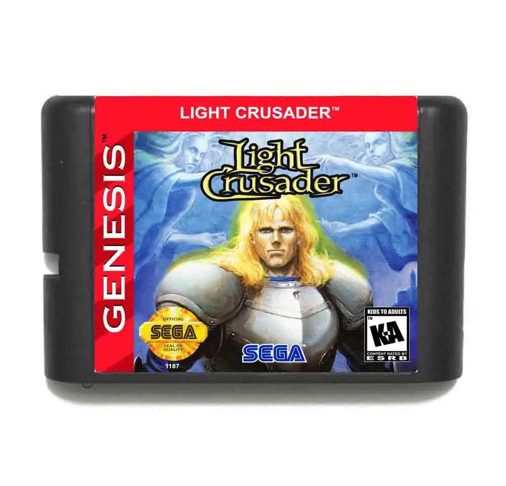 Kerge Crusader 16 bit MD Mäng Kaardi Jaoks Sega Mega Drive Jaoks Genesis
