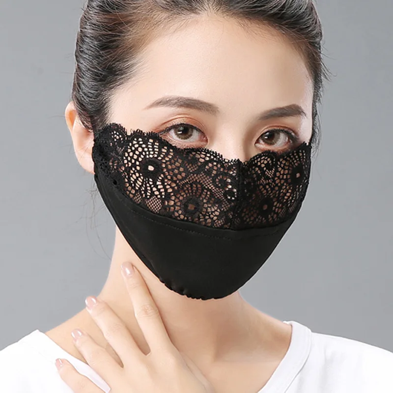 Hingav Pits Mask, Must Seksikas Lahe Mask Suvine Päevitus Kaitseb Mask Naiste Mood Näomaskid Pulm Pruut