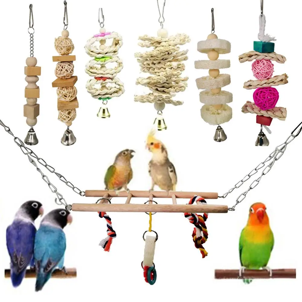 7tk birds mänguasjad papagoi mänguasi esmane värv