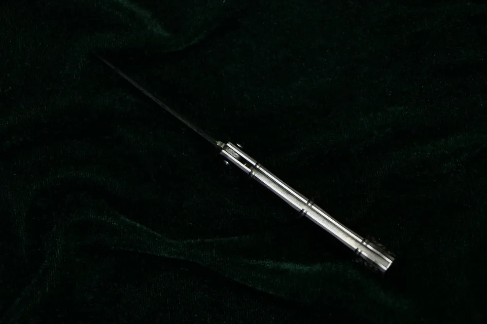 TIGEND CF5406 VG10 Damaskuse Terasest Kokkuklapitavad nuga Ebony Puidust käepide jahindus ellujäämise telkimine noad taskus EDC praktilised vahendid