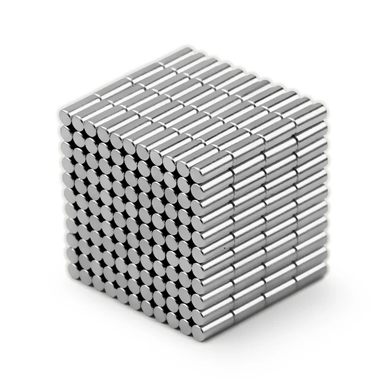 1000pcs Neodüümi N35 Dia 2mm X 5mm Tugevad Magnetid Väike Ketas Nd-Fe-B Haruldaste Muldmetallide Jaoks Käsitöö Mudelid, Külmik Kinni magnet 2x5mm