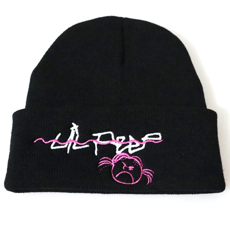 Lil Peep Beanie Tikandid Mehed Naised Koo Ühise Põllumajanduspoliitika Kootud Müts Skullies Sooja Talve Unisex Ski Hip-Hop Müts