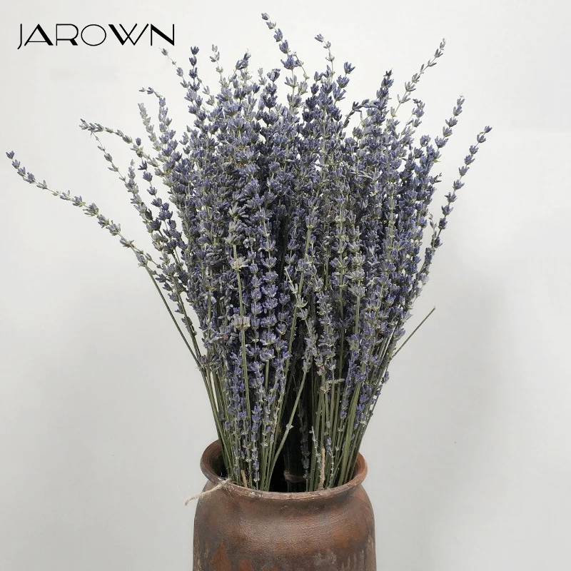 JAROWN Loomulik, Kuivatatud Lilled, Ilus Lavendel Kimp Surematu Lill Pulm DIY Dekoratiivsed Kodu Aias elutuba Decor
