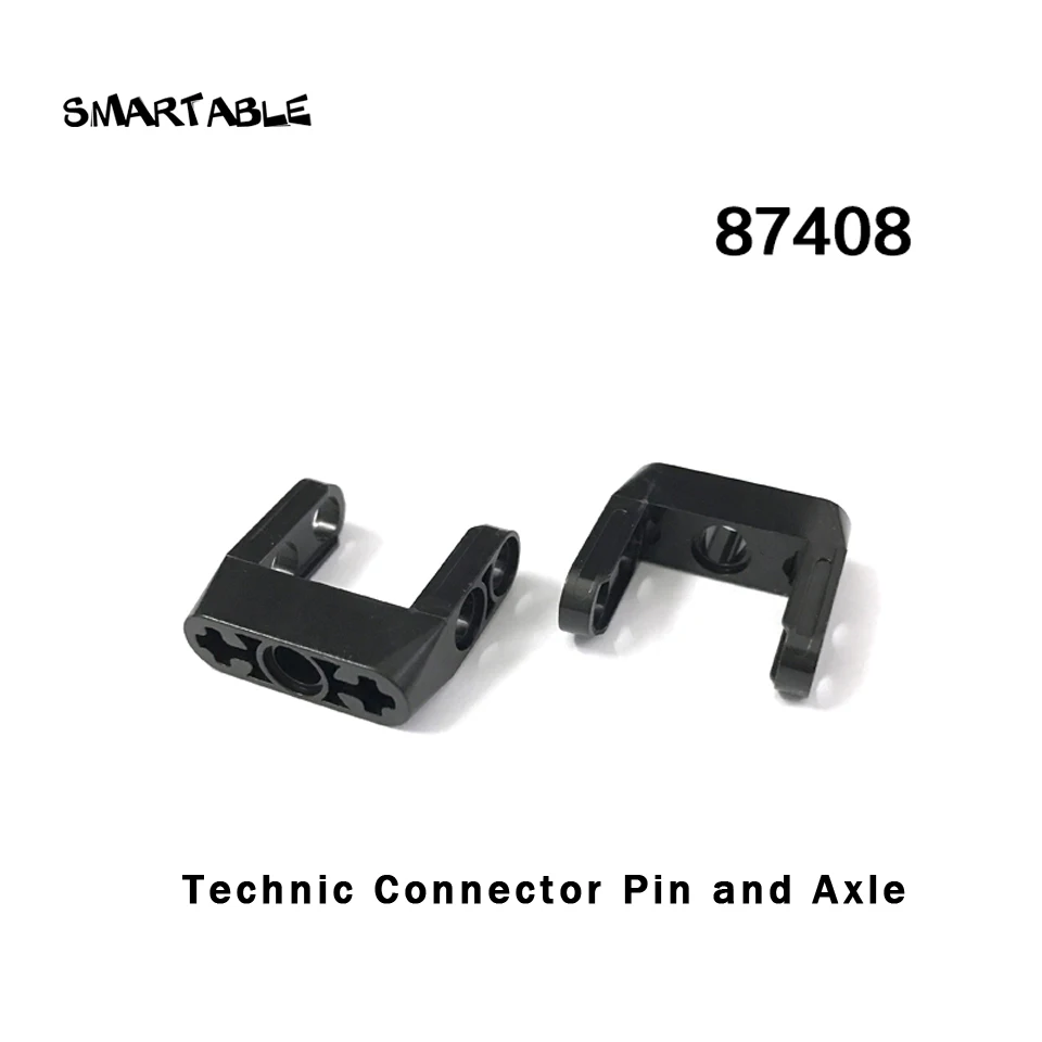 Smartable Technic Connector Pin ja Telg ehitusplokk Osad Mänguasjad Lastele Ühilduv Technic 87408 20pcs/Set