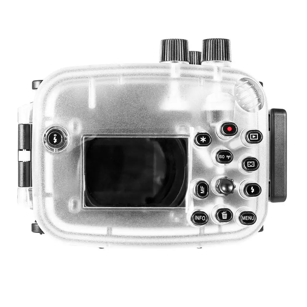 Meikon 40m/130ft Veealuse Kaamera kest Juhul, Canon EOS M3 18-55mm Objektiivi