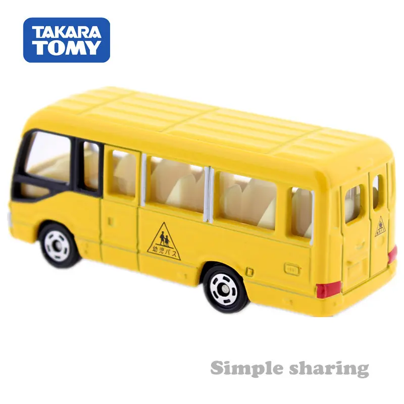 Tomica Nr 49 Toyota Coaster Kindergarden Bussi Mudel Kit Takara Tomy Diecast Sõidukid Naljakas Lapsed Mänguasjad Lastele Collectables