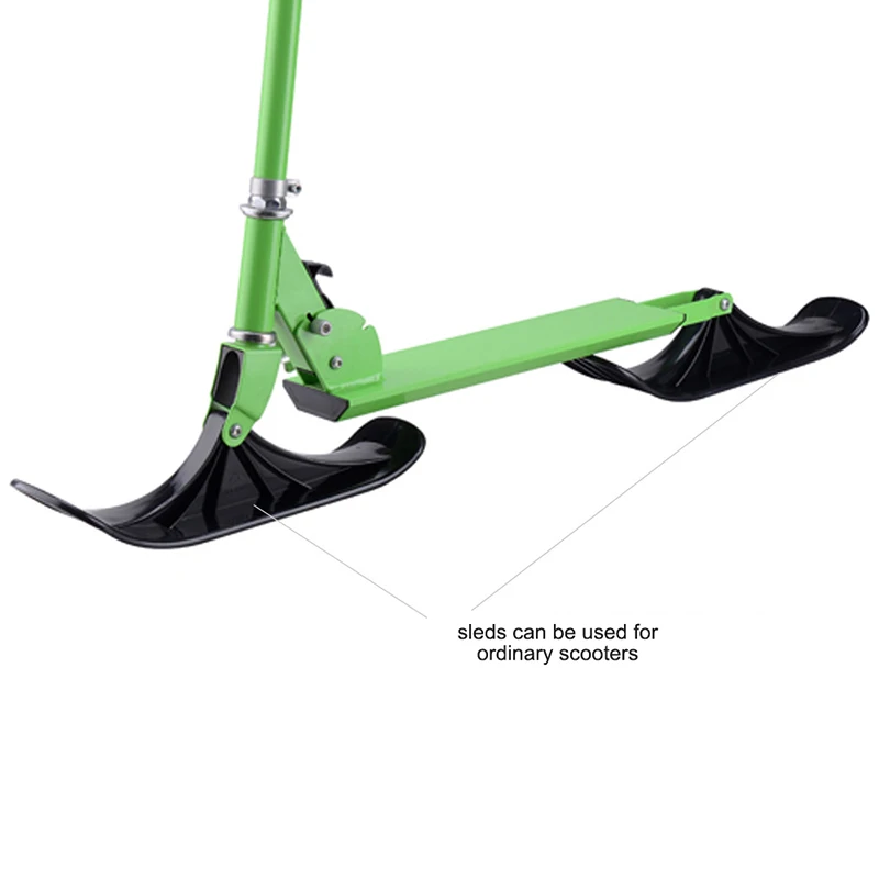 2 Tk Lume Roller Ski Lapsed Skate Board Kelk Roller Talvel Jalgrattaga Universaalne Kelk Suusatamine Juhatuse Ratsutamine Roller Varuosad