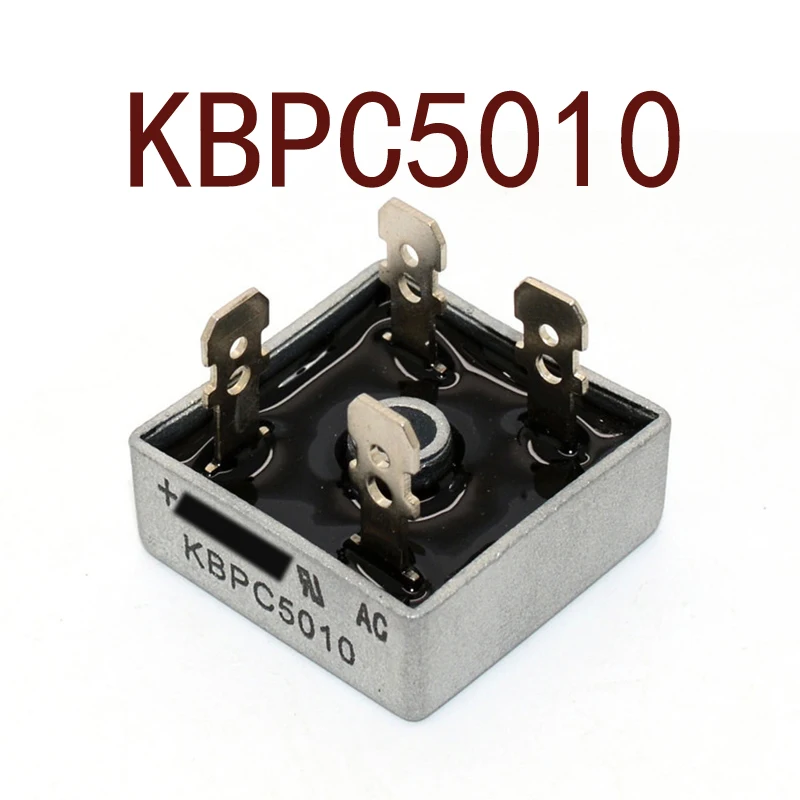 Algne-- 10TK KBPC5010 50A 1000V 1 aastane garantii ｛Ladu kohapeal fotod｝