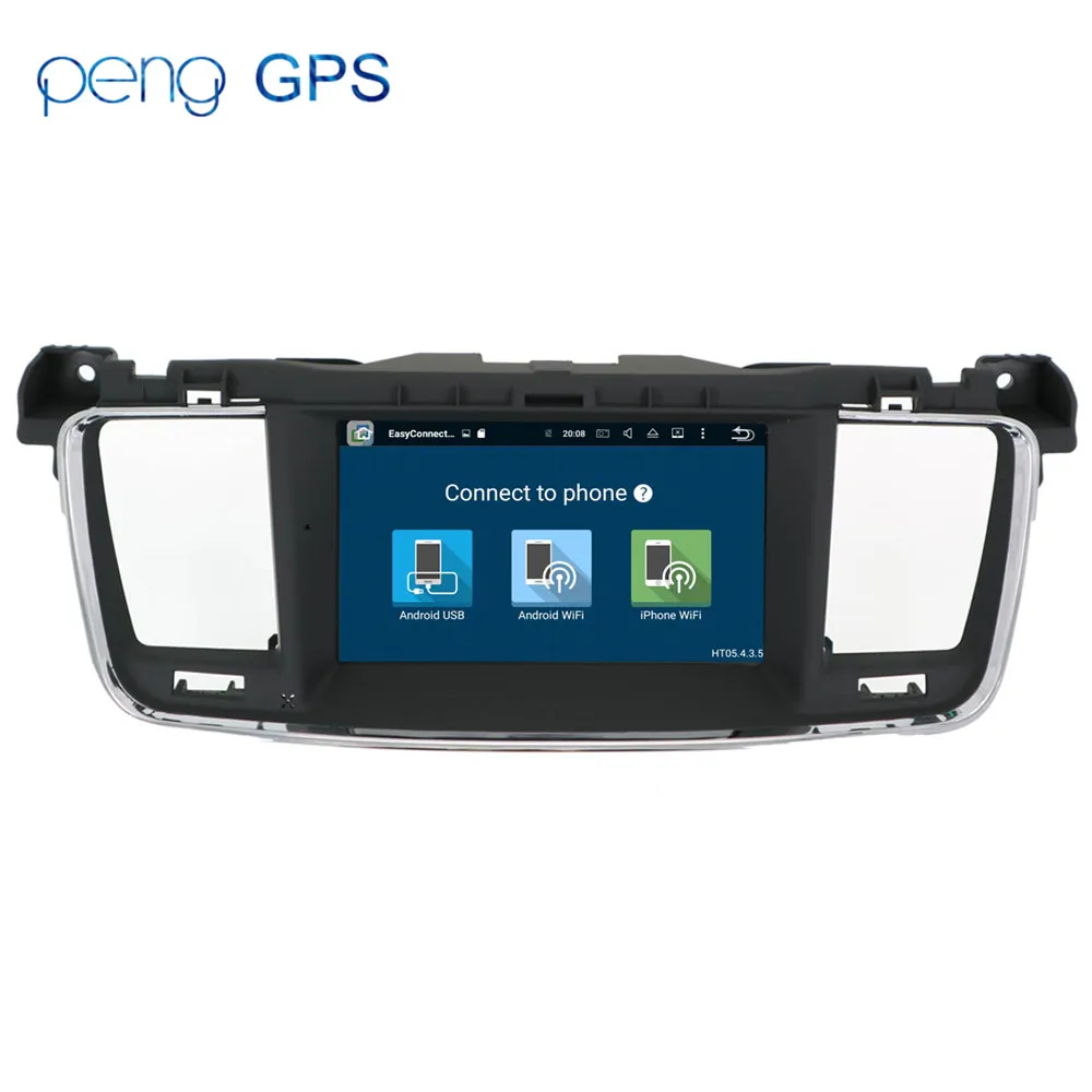 Android 8.0 7.1 autoraadio Stereo Headunit GPS Navi jaoks PEUGEOT 508 2011 2012 2013-2017 ole Auto DVD Mängija Multimeedia Video FM