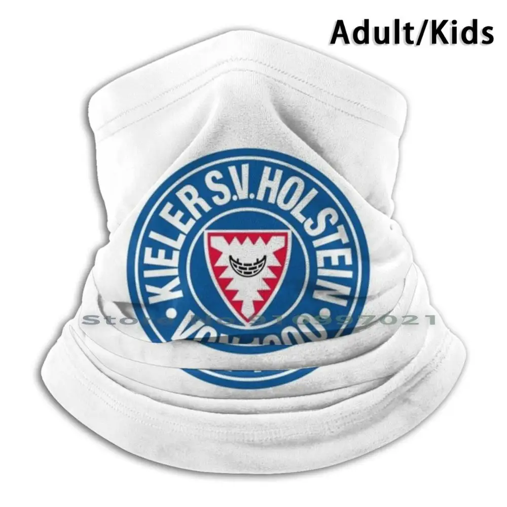 Holstein Kiel Pestav Korduvkasutatavad Suu Face Mask Koos Filtrid Laps Täiskasvanud Holstein Kiel Jalgpalli Bundesliga Bundesliga 2