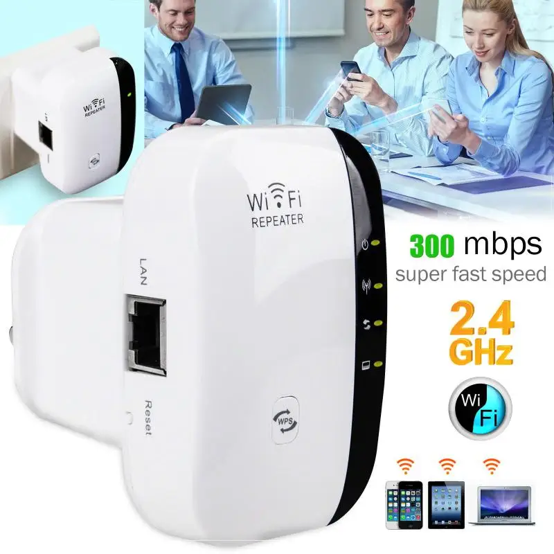 Traadita Wifi Repeater 300Mbps 802.11 Wifi Repeater Wireless-N AP Vahemikus Signaali Extender WIFI Ap Wps Krüpteerimist ELI/USA/UK Plug