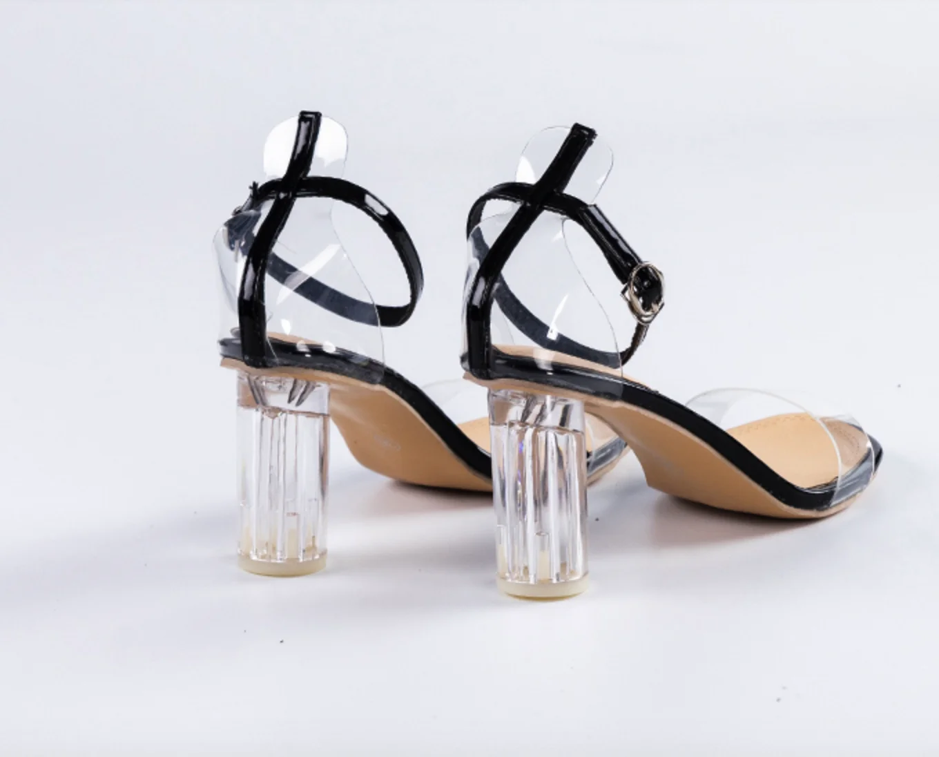 ShowMyHot Naiste Pahkluu Rihm Kõrge Kontsaga Sandaalid Tüdruk Square Kanna Avatud Varvas Daamid Sandaalid Suvel Moe patendi Nahast sandaalid