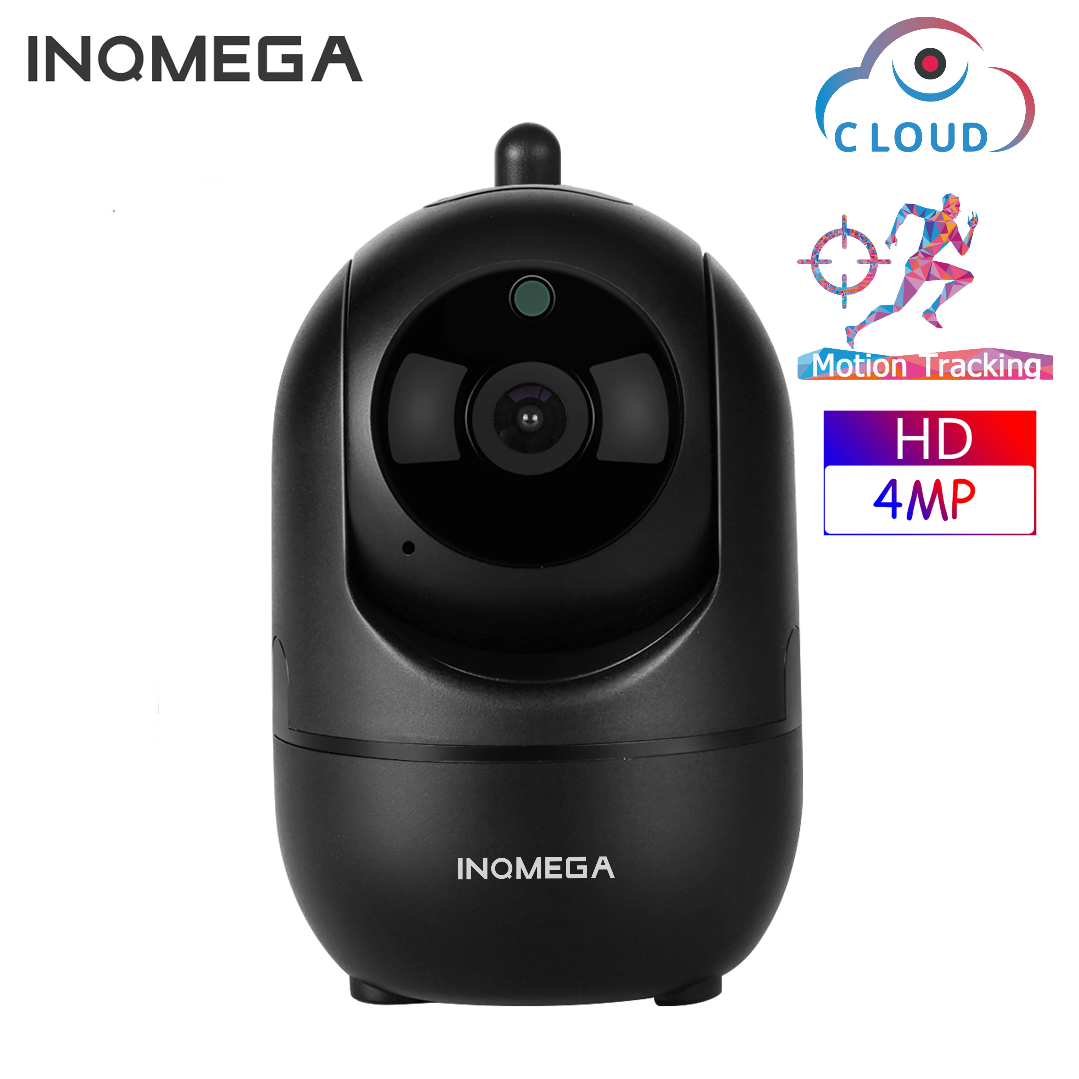 INQMEGA HD 4MP Pilv Traadita IP Kaamera Intelligentse Automaatse Jälgimise Inimeste Kodu Turvalisuse Järelevalve CCTV Võrgustik, Wifi, Kaamera