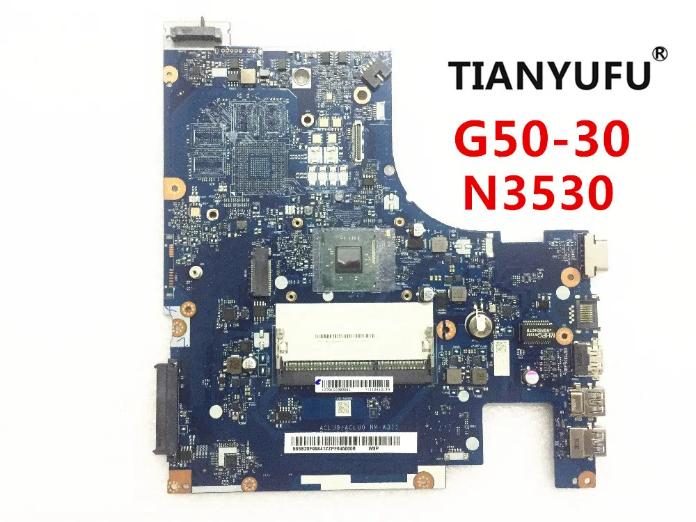 ACLU9 / ACLU0 NM-A311 Emaplaadi Lenovo G50 G50-30 sülearvuti Emaplaadi ( intel N3530 N3540 CPU ) testitud, tööd