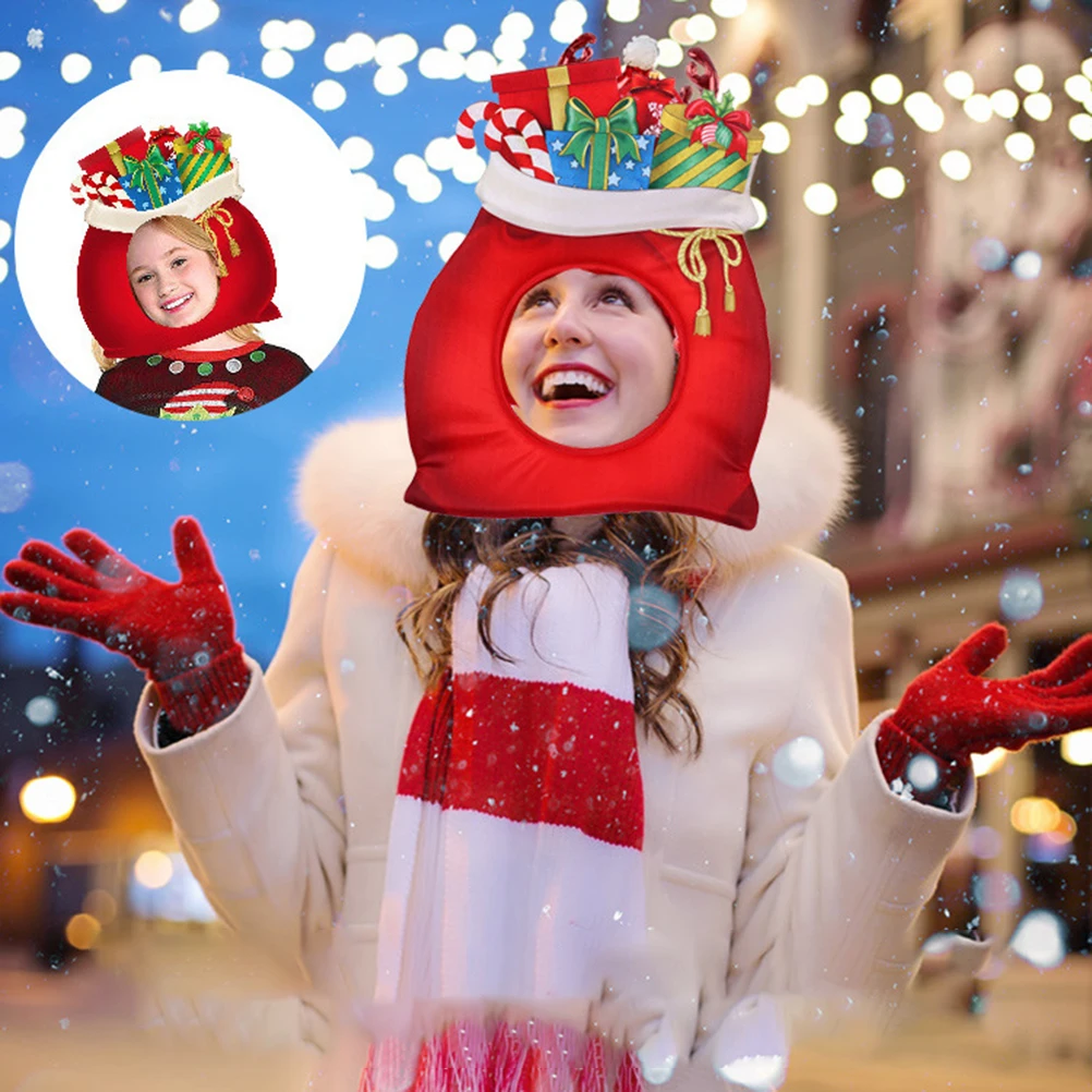 Loominguline Naljakas Jõulupuu Peakatted Jõulud Kostüüm Tulemuslikkuse Müts Etapp Näita Kostüüm Rekvisiidid Cosplay Müts