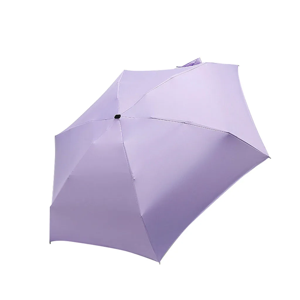 Korter Kerge Vihmavarju Päikesevari Kokkuklapitavad päevavarjude Mini ülikerge Vihmavari Vihma Püügivahendeid anti-UV agent päevavarjude#40