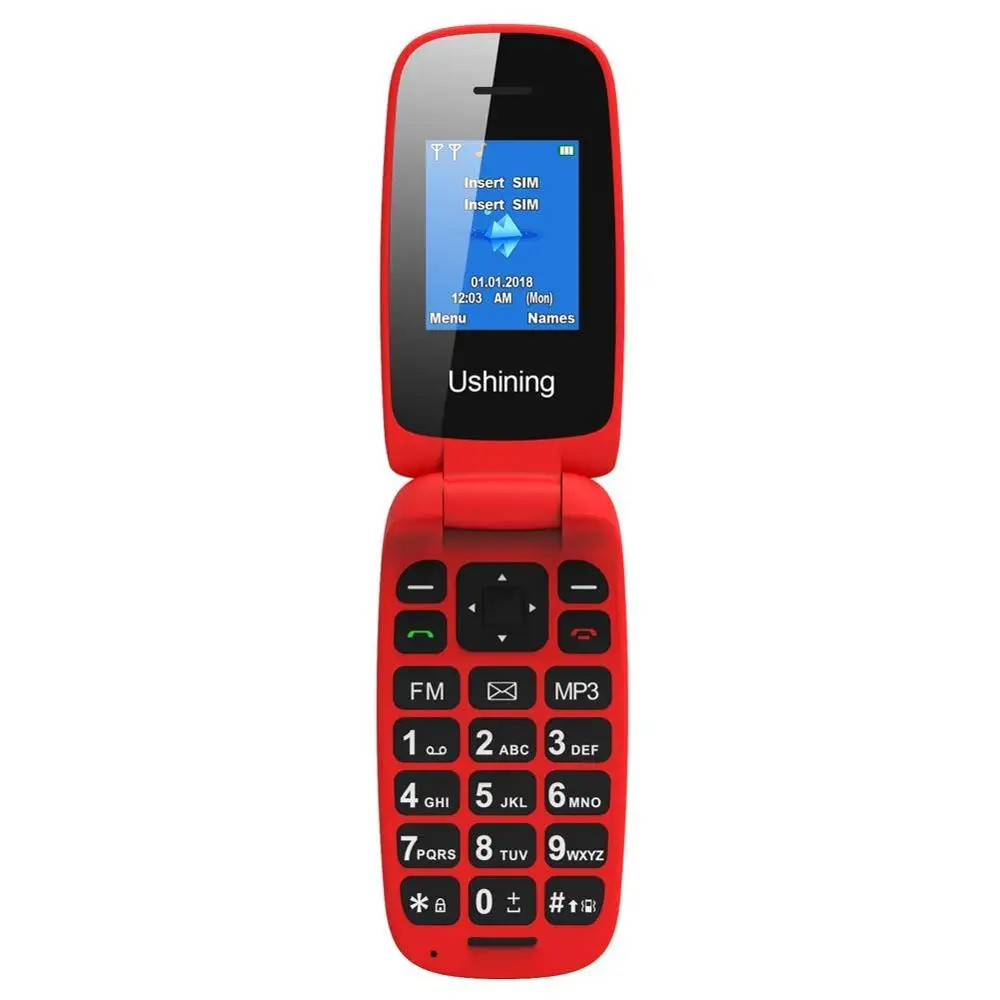 Funktsioon Mobiiltelefoni Kõrgemate Lapsed Mini Telefon, vene Klaviatuur 2G GSM Nupp Klahvi Mobiiltelefon