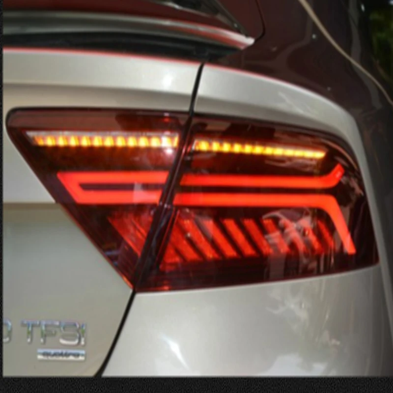 Car Styling, Audi A7 Saba Kerge Assamblee 2011-2016 LED tagatuled Tagumine Lamp liigub suunatule Taillight Tarvikud