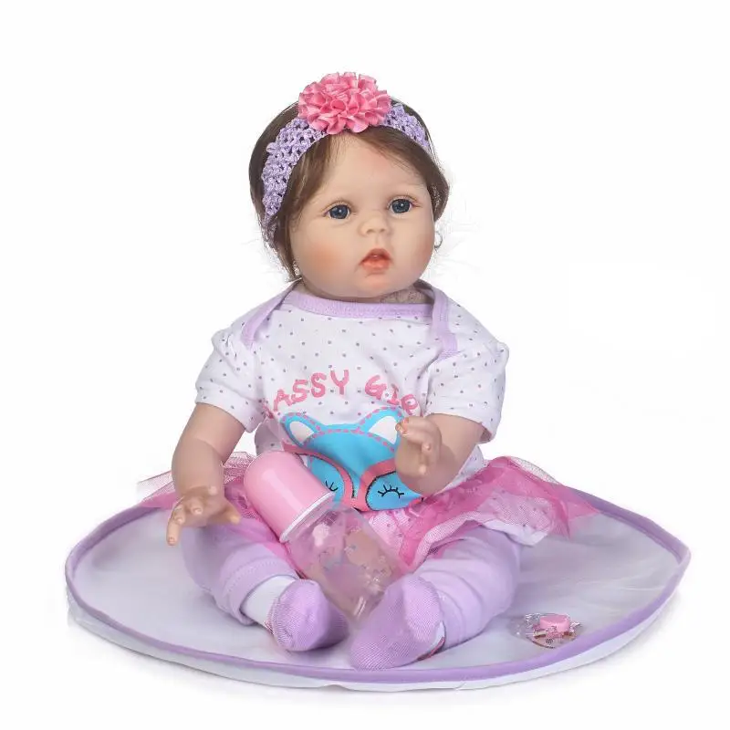 Armas reborn nukku Vastsündinud Uuestisündinud Beebi Nukud Silikoonist Pehme Lapsi Nukk Tüdrukud Printsess Kid Mood Bebe Uuestisündinud Nukk accessorie