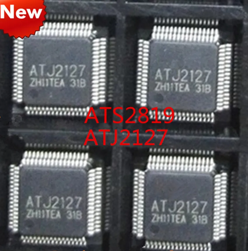 Uus originaal ATJ2127 ATS2819 LQFP64 tõrvik master audio chip