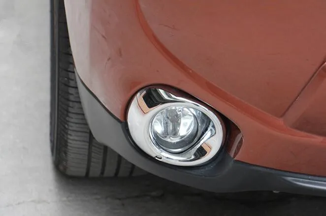 2X Auto, Auto esistange Vasak-ja Parempoolse udutule Lamp Hõlmab Sisekujundus Disain Kleebis Jaoks Mitsubishi Outlander 2013-