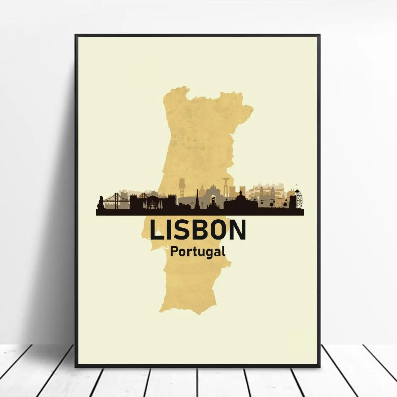 Lissaboni Portugalis Lõuend Print Seina Art Plakati Pilt Kaasaegne Magamistuba, Elutuba, Tuba Teenetemärgi Raamita