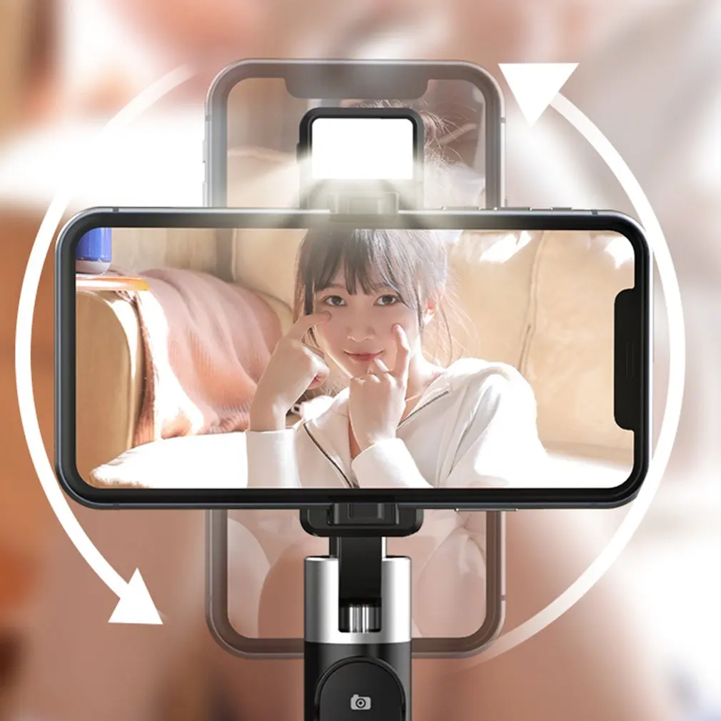 Selfie Kinni Statiivi Multi-function Kaasaskantav Ülestõstetav Selfie Pulk Juhtmevaba kaugjuhtimine Ja Täites Kerge