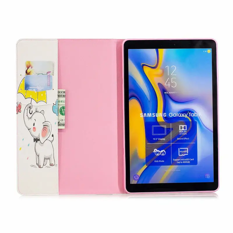 Flip Öökull Bear Case For Samsung Galaxy Tab A2 10.5