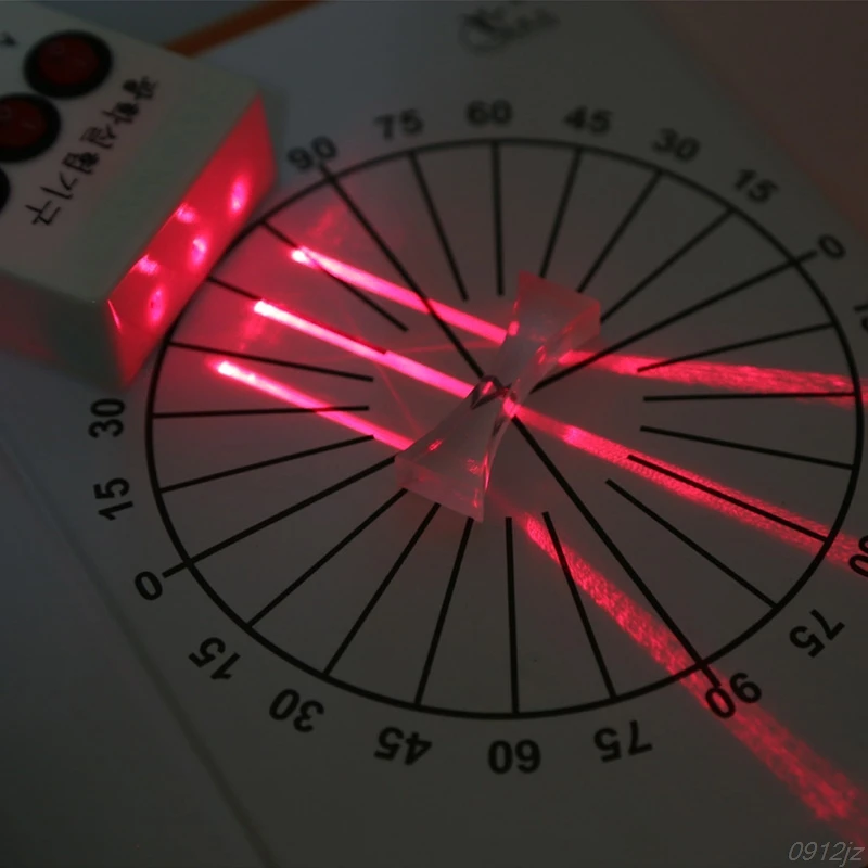 Optiline Nõgus Kumer Lääts Prisma Seatud Füüsilise Optiline Kit laboriseadmed 19QB