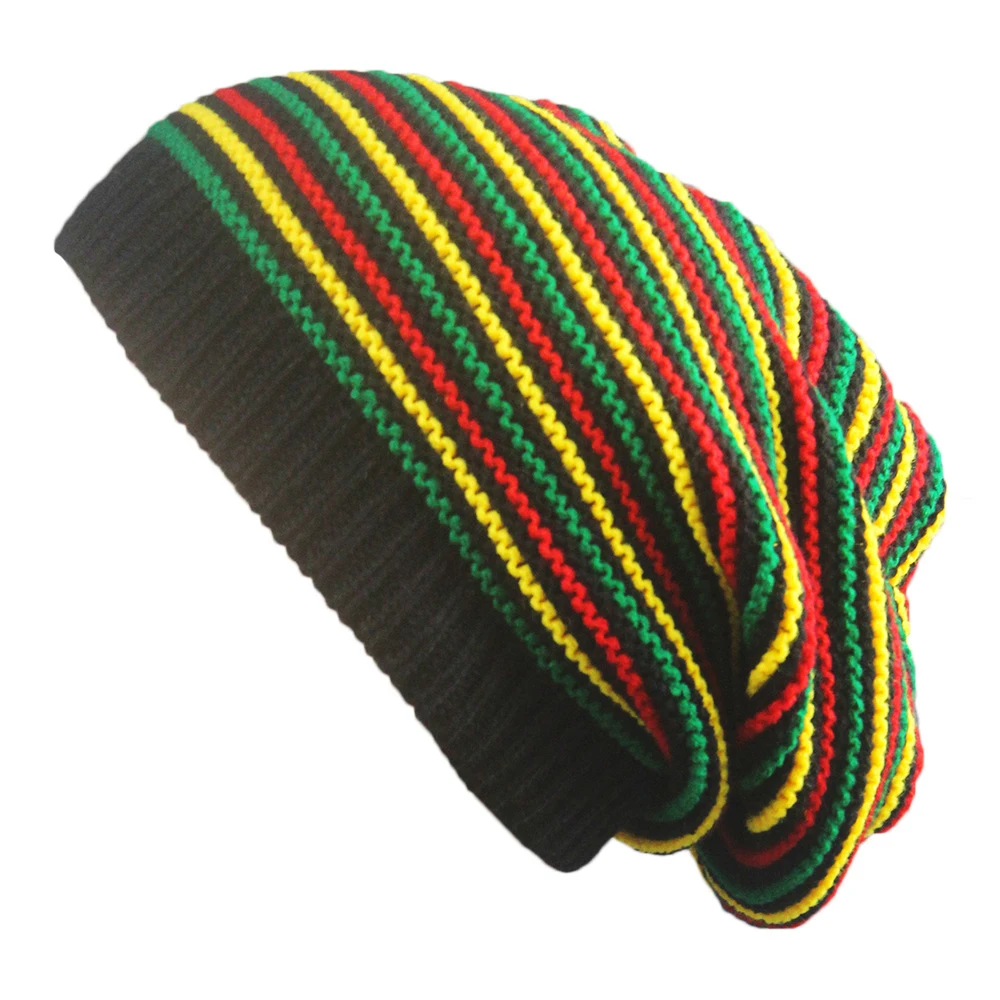 Uus Stiilne Bob Marley Reggae Müts Jamaica Mp Looder Kottis Beanie Triip Ääreni Puuvill Talvel Soojem Visiir Triip Üpp 2020