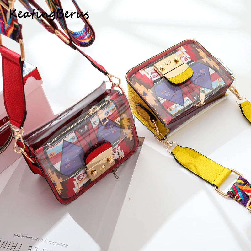 Brändi Lai Õlarihm Daamid Õla Messenger Bag Suvel Jelly Kott Mini Läbipaistev Naljakas Kott Lady Sidur Tasuta Shipping