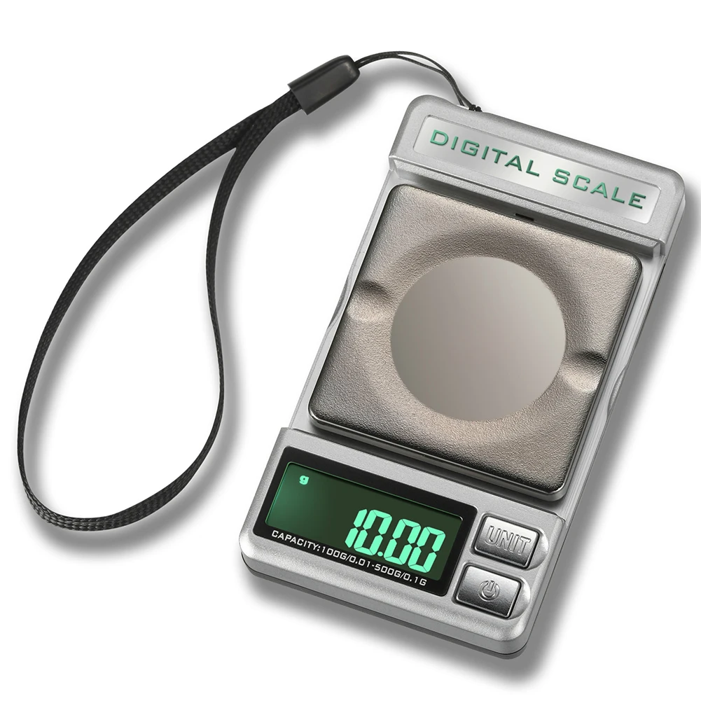 Kahesuguse kasutusega Rippuvad Ehted Kaal Backlight Elektrooniline Digitaalne Skaala Jõud Näidik Grammi LCD Ekraan Kaasaskantav Vinüülimängija Stylus Pocket