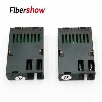 1,25 G gigabit Ühe fiber KS pistik bidi 20km 1*9 moodul optiline transiiver jaoks 1000M media converter HTB-GS-03