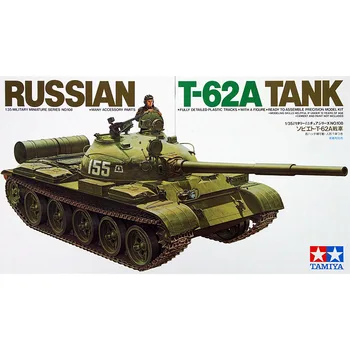 1:35 Mõõtkavas Tank Mudel vene T-62A kAssembly Tank Mudel Tank Hoone Komplektid DIY Tank Kogumise TAMIYA 35108