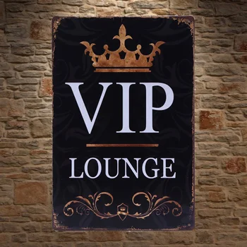 1 töö Vip Lounge, kohvibaar Tina Plaat Märk seina Tuppa mees koobas Teenetemärgi Kunsti Dropshipping Plakat metallist